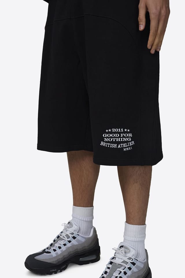 Good For Nothing Good For Nothing Men's Baggy Shorts in Black - 3