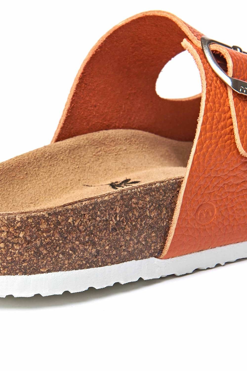 Moshulu Moshulu Women's 'Bavaria Bright' Colourful Cork Footbed Sandals in Orange - 4