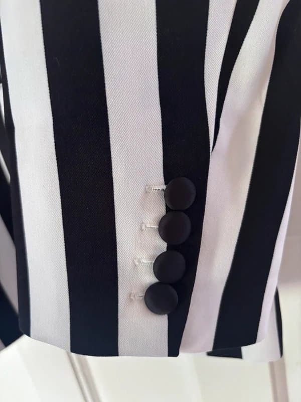Never Fully Dressed Never Fully Dressed Striped Blazer