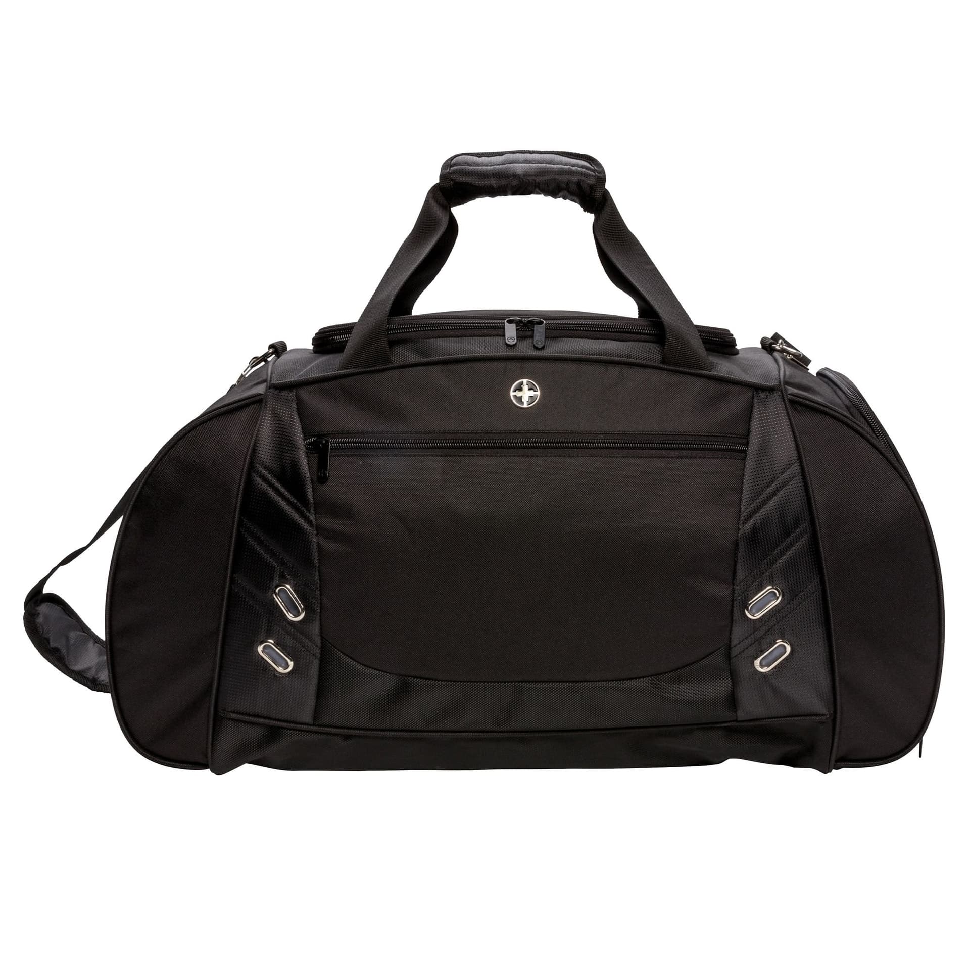 Swiss Peak Swiss Peak Black Polyester Sports Duffle Bag