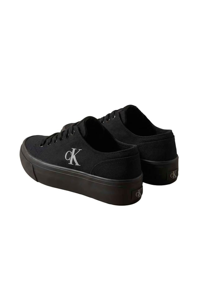 Calvin Klein Calvin Klein Women's Vulc Flatform Low Canvas Black - 3