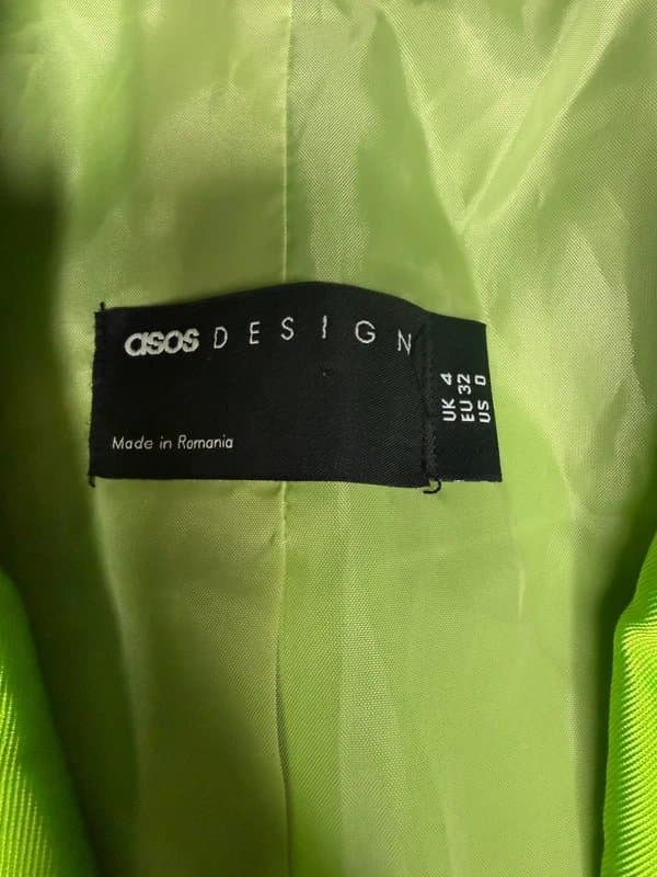 ASOS ASOS green blazer jacket