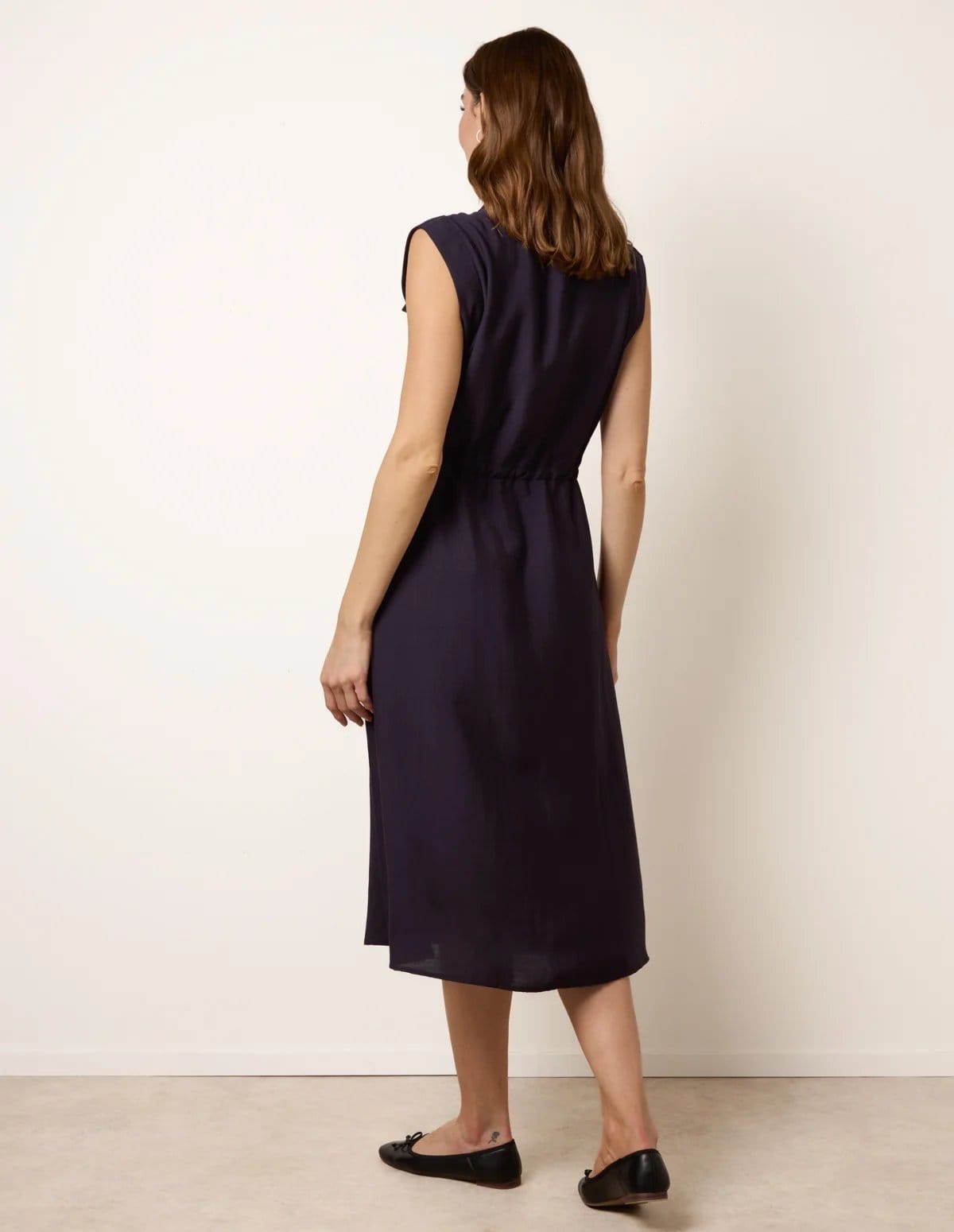 Blue Vanilla Utility Tie Waist Dress - 4