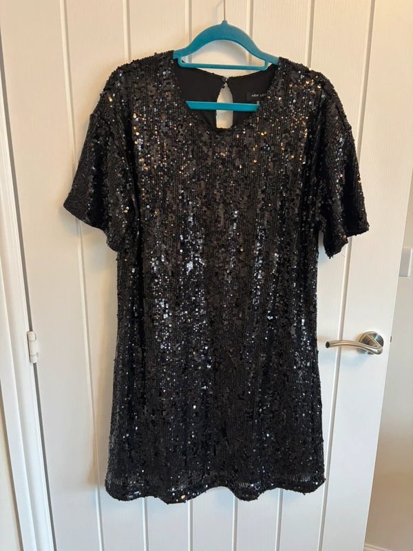New Look New Look sequin tshirt dress - 1