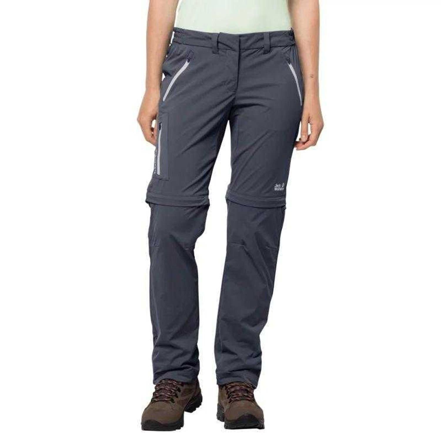 Jack Wolfskin Jack Wolfskin Women's Overland Zip-Off Trousers in Navy