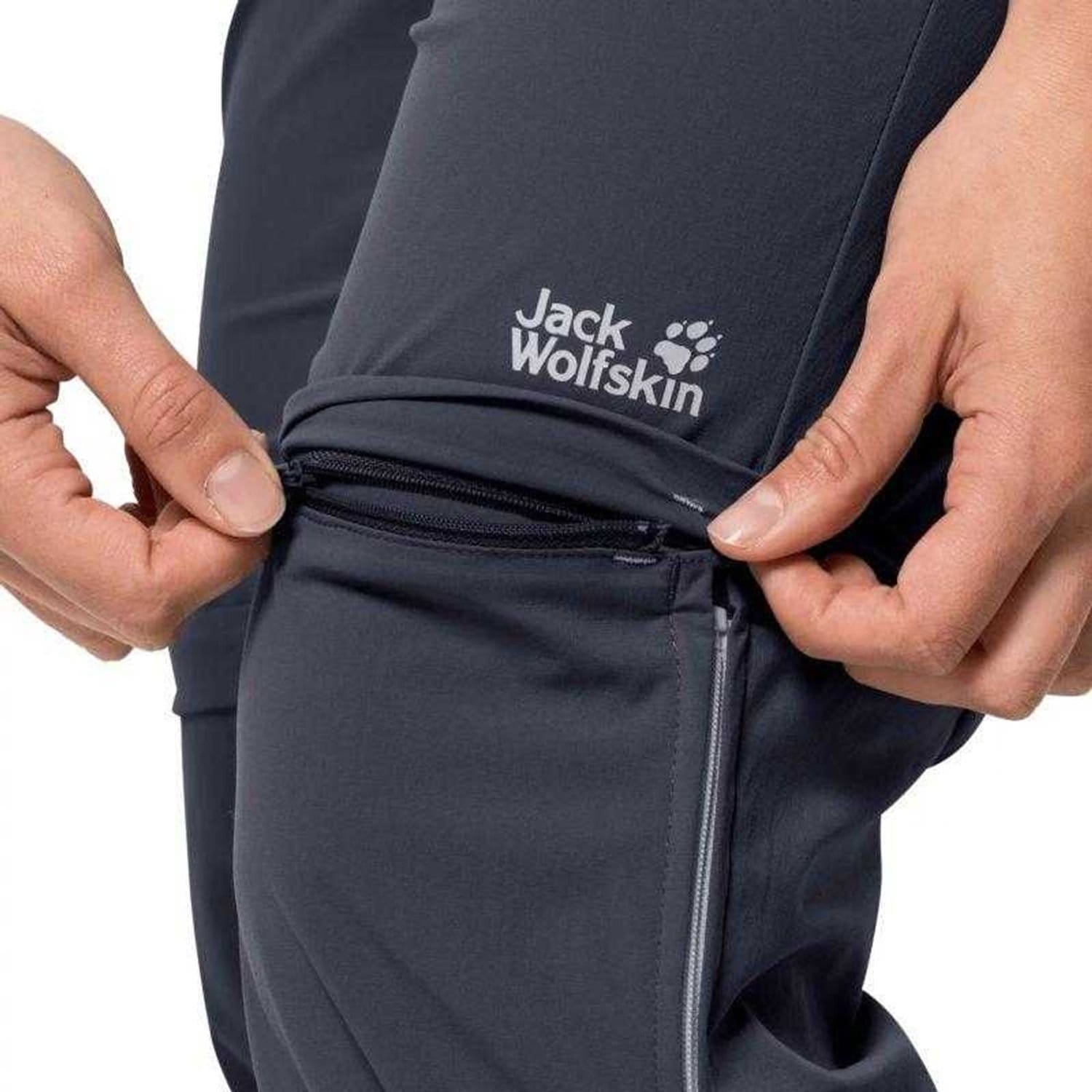 Jack Wolfskin Jack Wolfskin Women's Overland Zip-Off Trousers in Navy - 4