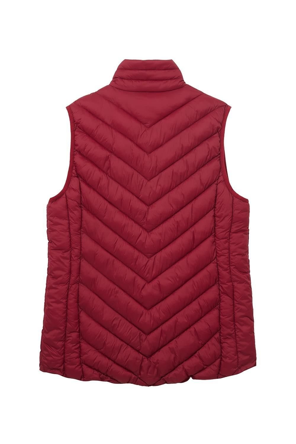 Lighthouse Clothing Lighthouse Clothing Women's Laurel Gilet in Maroon - 2