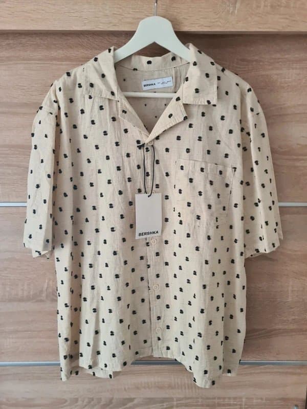 Bershka Bershka regular shirt in multi  S size