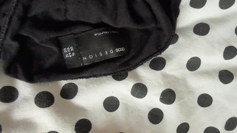 ASOS Mini black dress