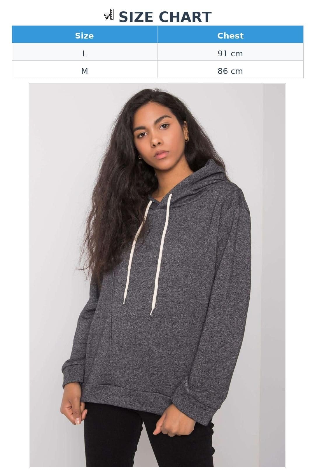 Love Lace Love Lace Women's Everyday Long Sleeve Hooded Sweatshirt in Grey - 4
