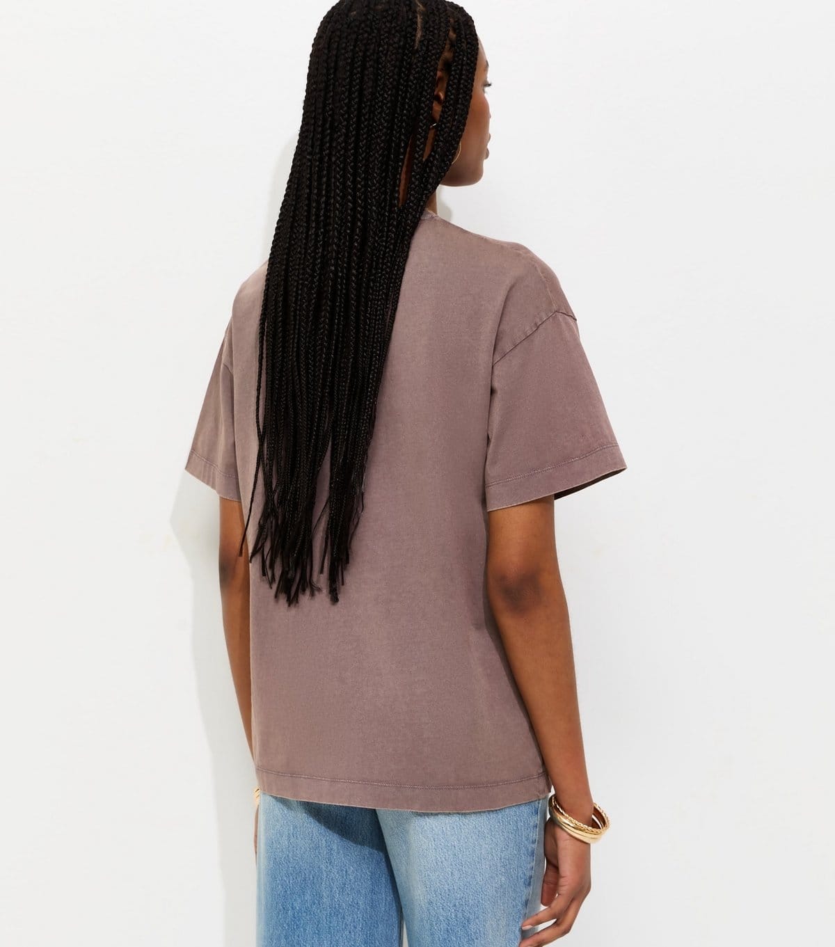 New Look Women's Brown Oversized T-Shirt New Look - 4