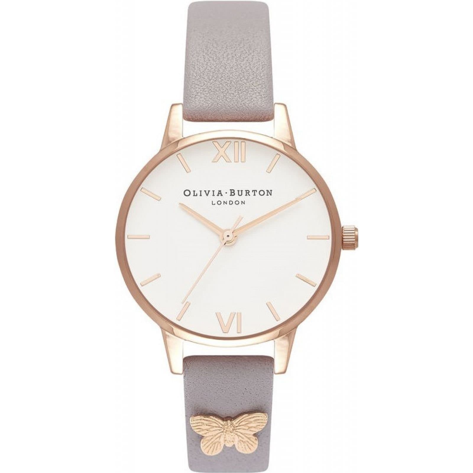 Olivia Burton Olivia Burton Women's OB16MDW39 30mm Quartz Watch in Pale Lilac