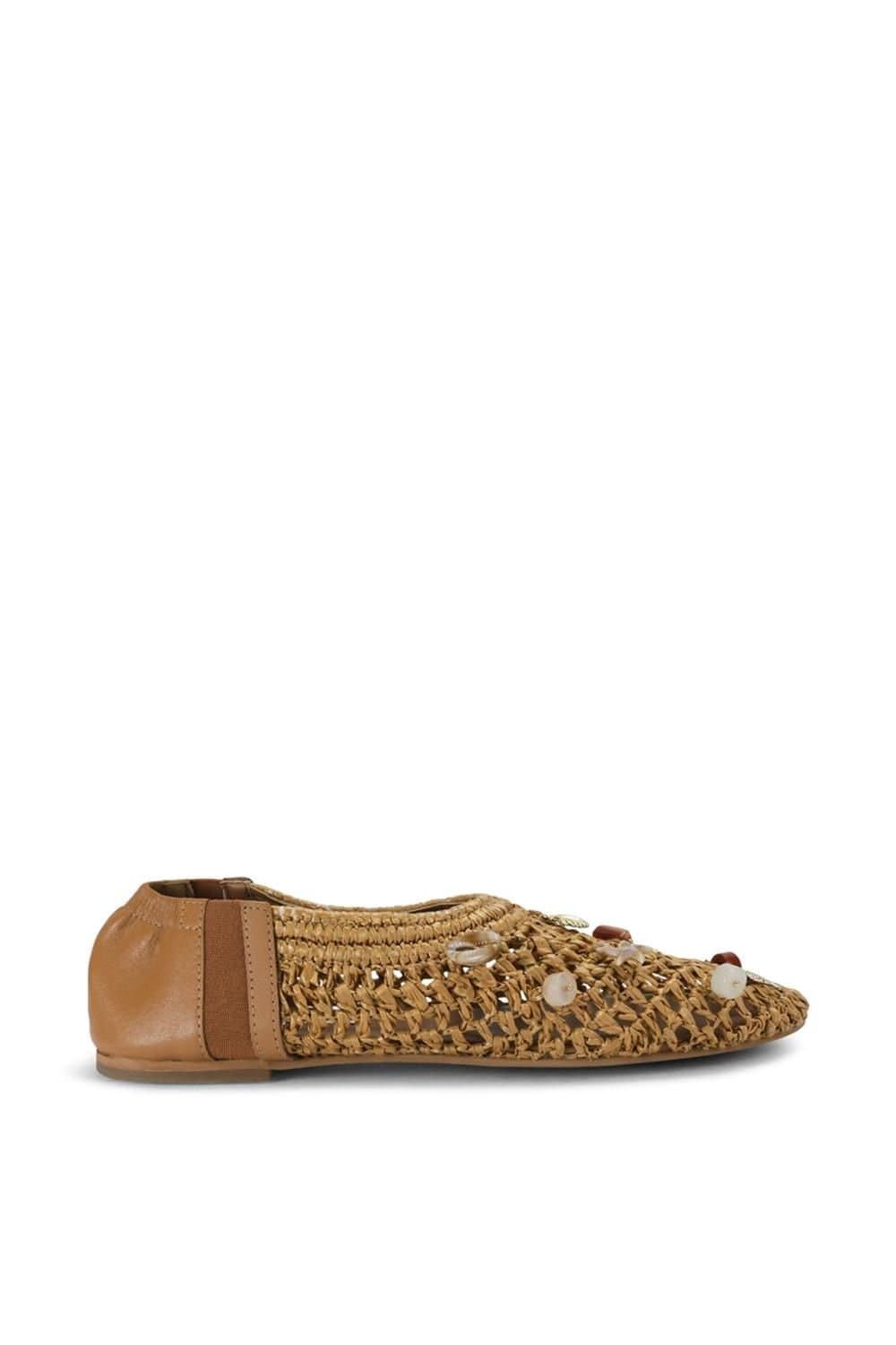 Steve Madden STEVE MADDEN Women's 'Meela Charm' Flats in Beige