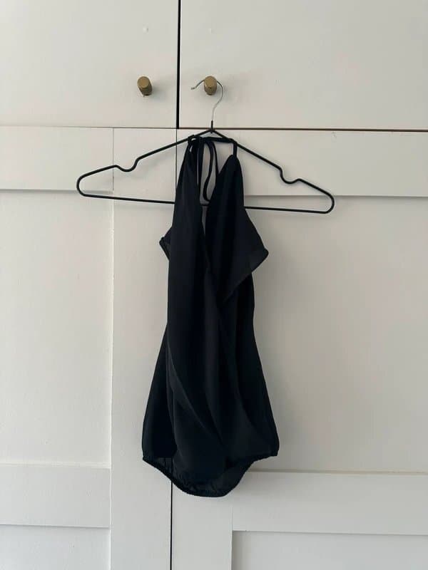 ASOS ASOS - Black Halter Neck Top
