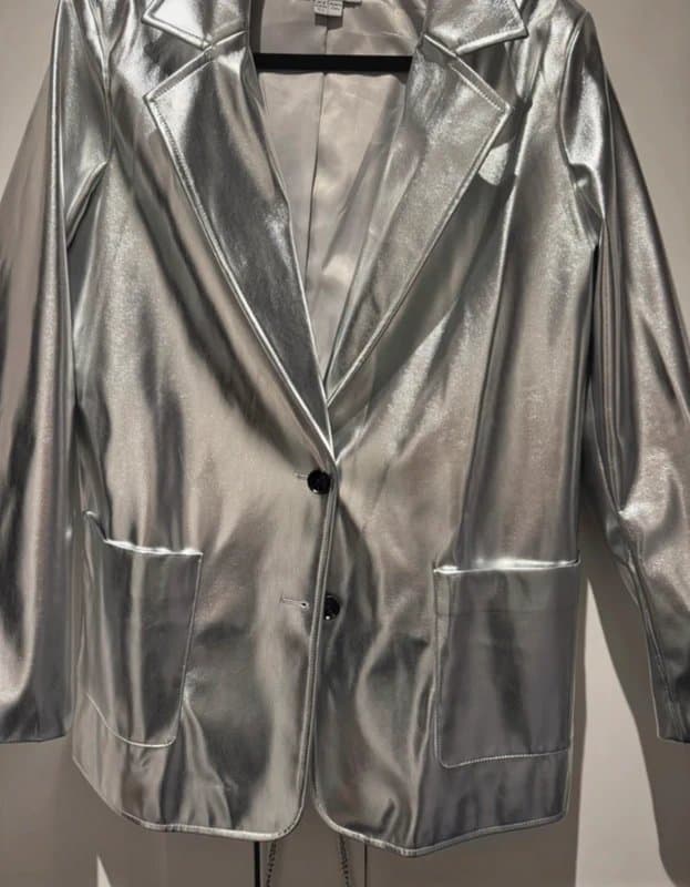 Never Fully Dressed Never Fully Dressed Silver Blazer 18