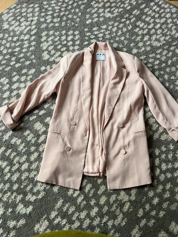 Bershka Bershka size 10/ medium pink jacket/blazer