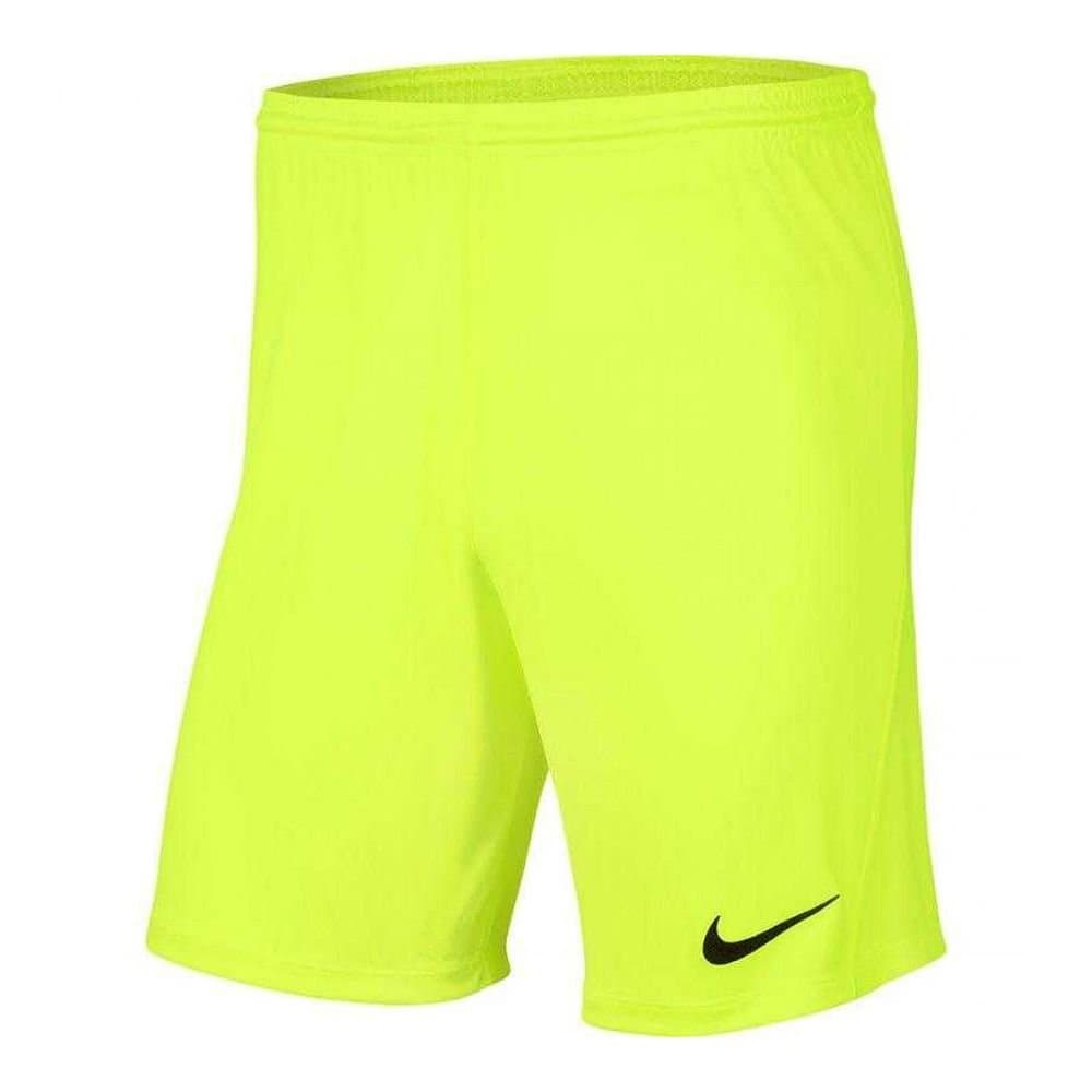 Nike Nike Men's Dry Park III Shorts in Lime