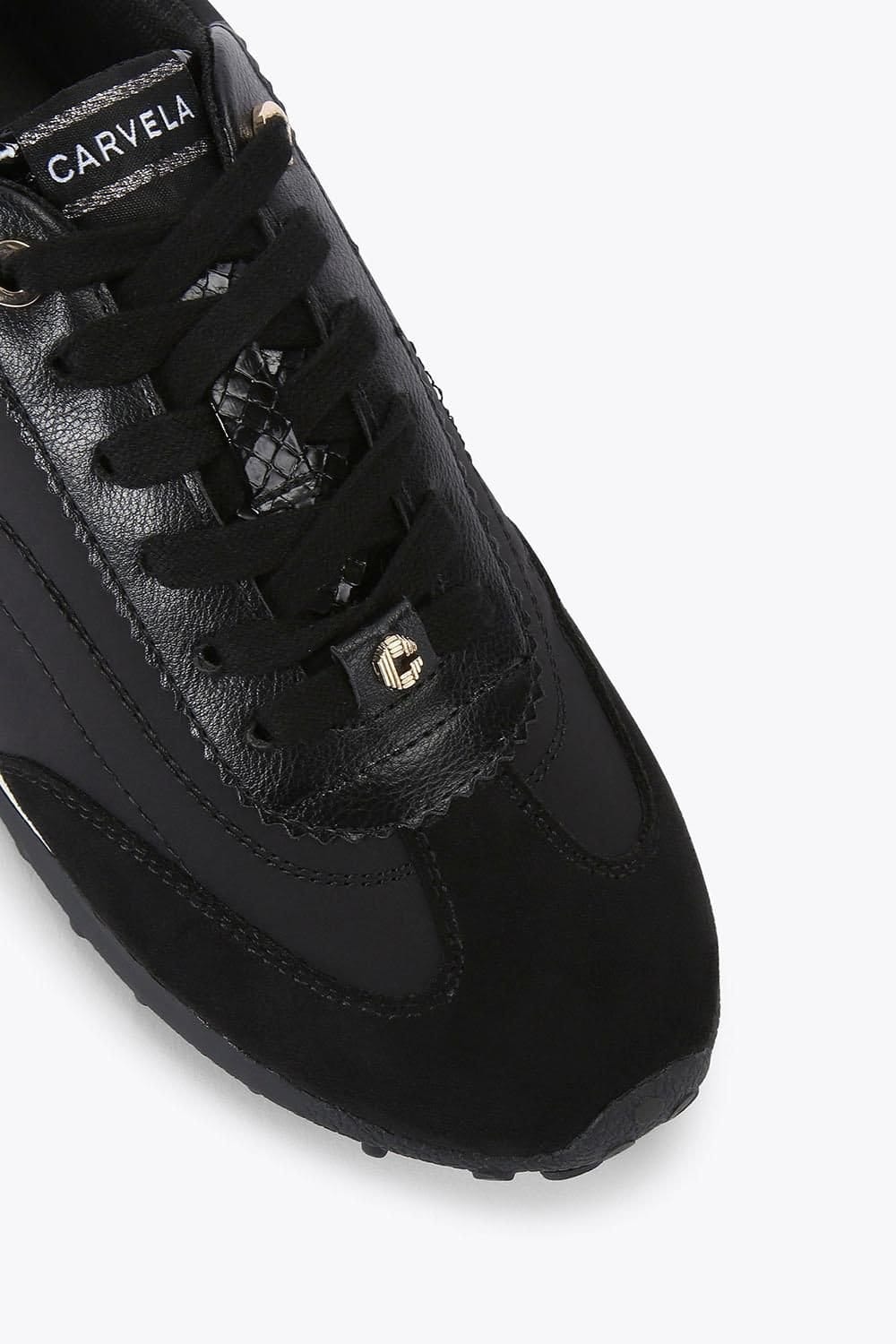 Carvela Carvela Women's 'Martina Sneaker' Trainers in Black - 4