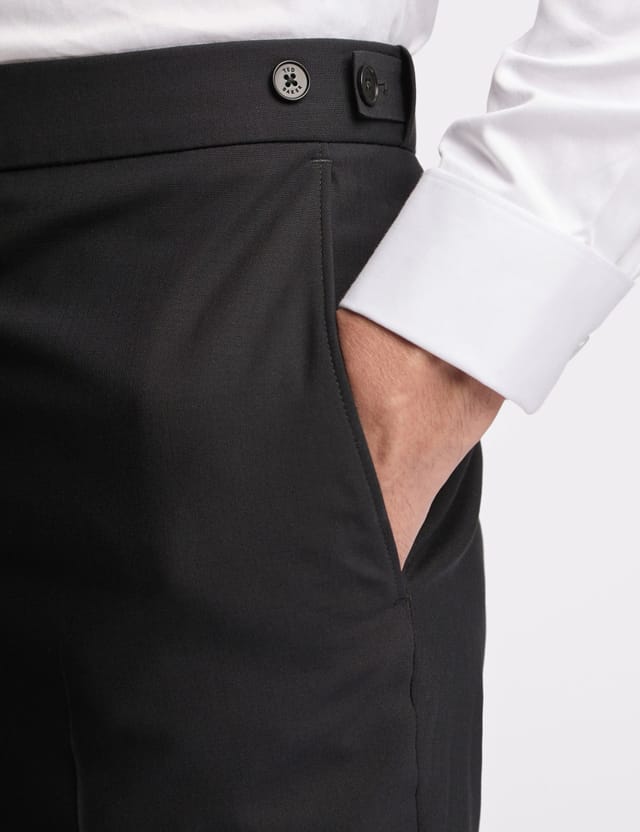 Ted Baker Ted Baker Men's Slim Fit Tuxedo Suit Trousers in Black - 3