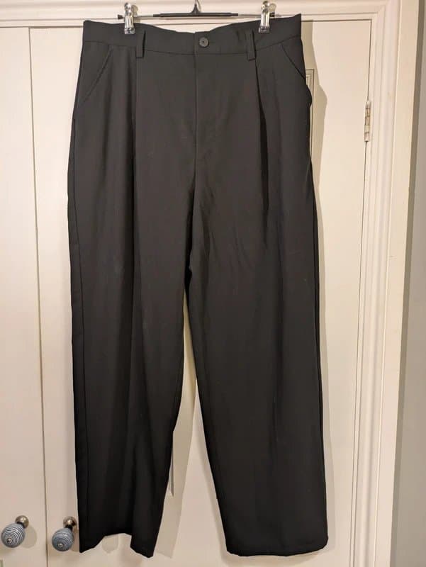 Bershka Bershka black trousers