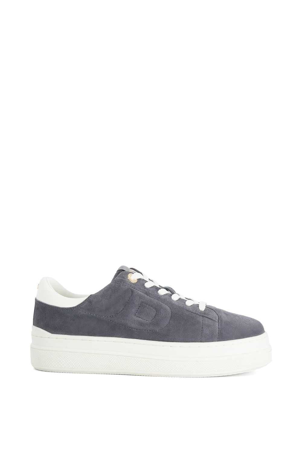 Dune London Dune London Women's 'Eden' Suede Trainers in Grey