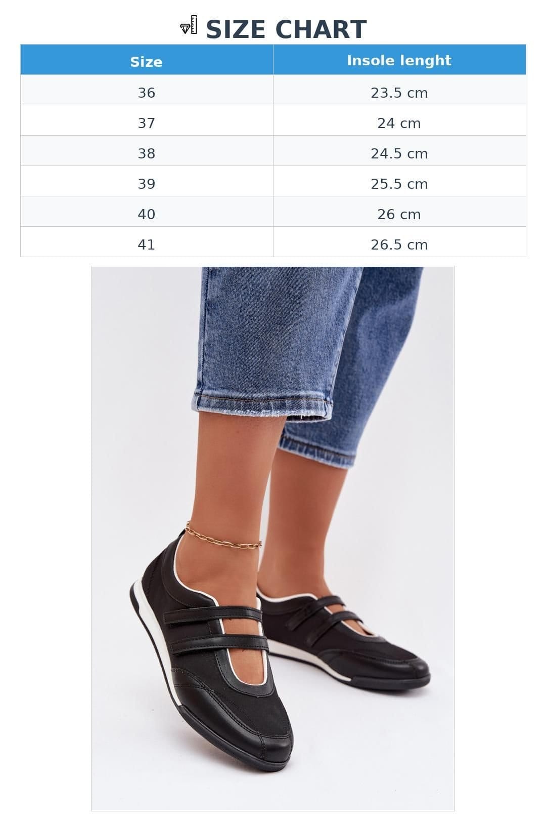 Love Lace Love Lace Women's Sporty Two Strap Ballet Flats with Lightweight Comfort Everyday in Black - 4