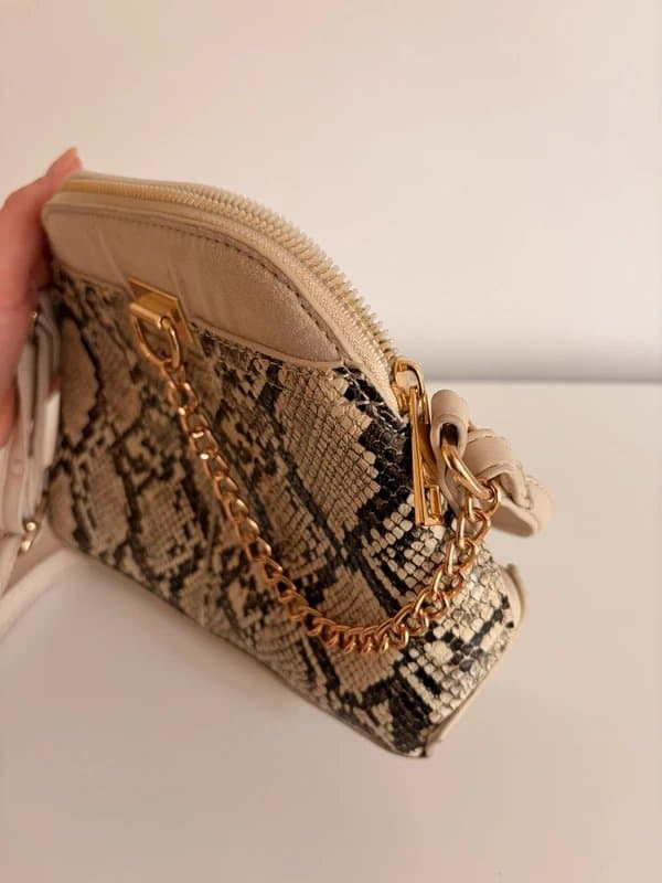New Look new look leopard print shoulder bag