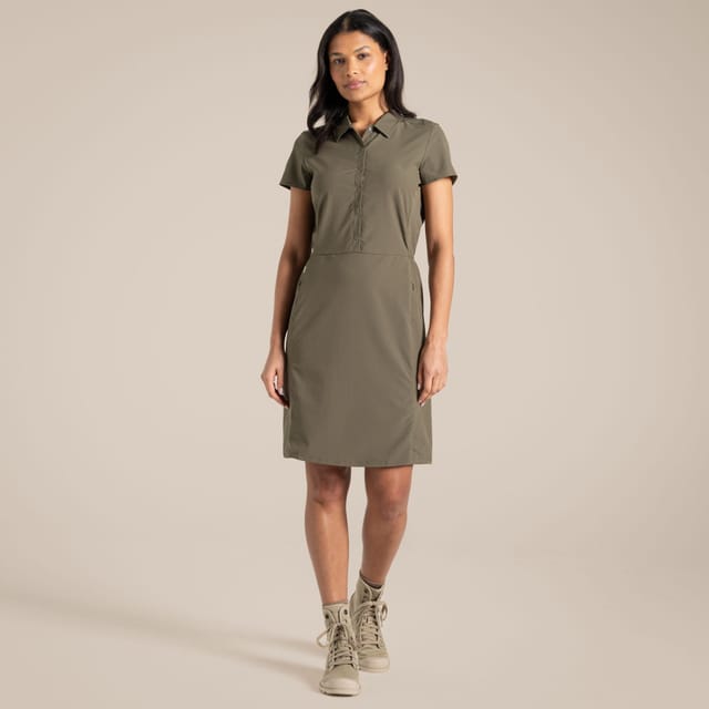 Craghoppers Craghoppers Women's NosiLife Pro Insect-Repellent Dress in Dark Green - 3
