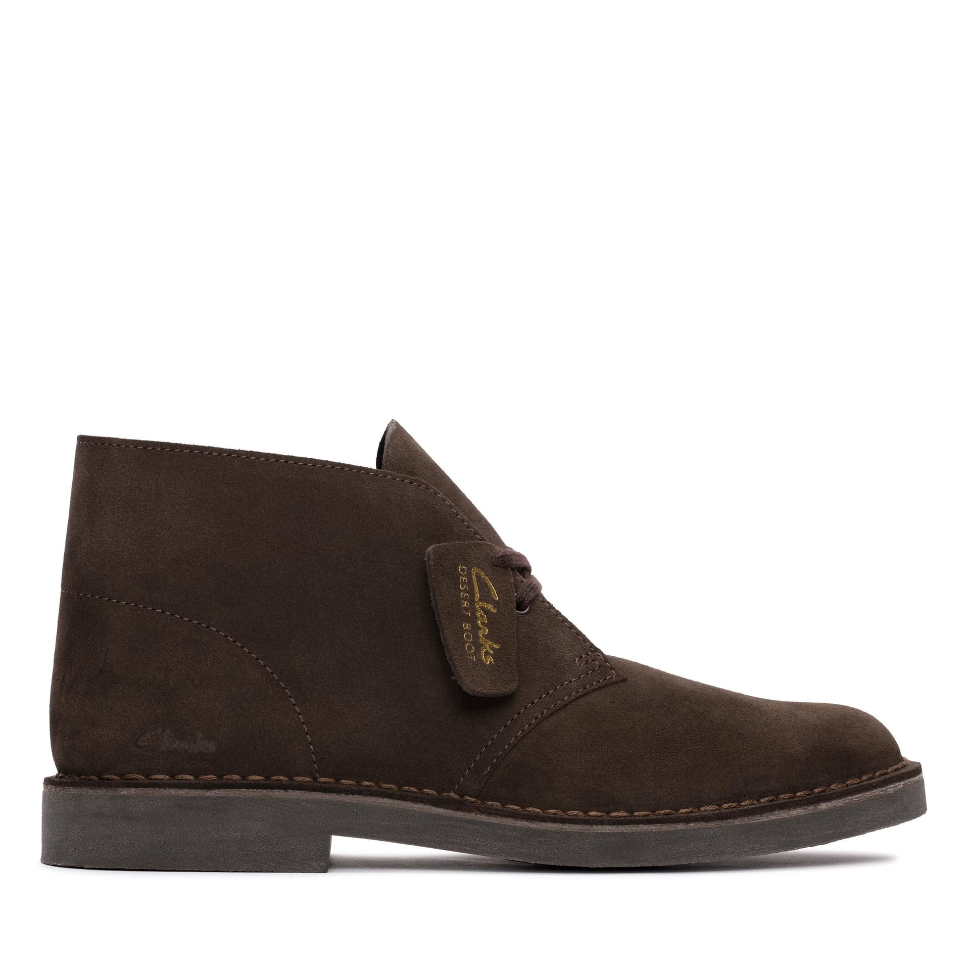 Clarks Clarks Men's Desert Boot Evo Dark Brown Suede Ankle Boots, Desert Boots, Lace Up