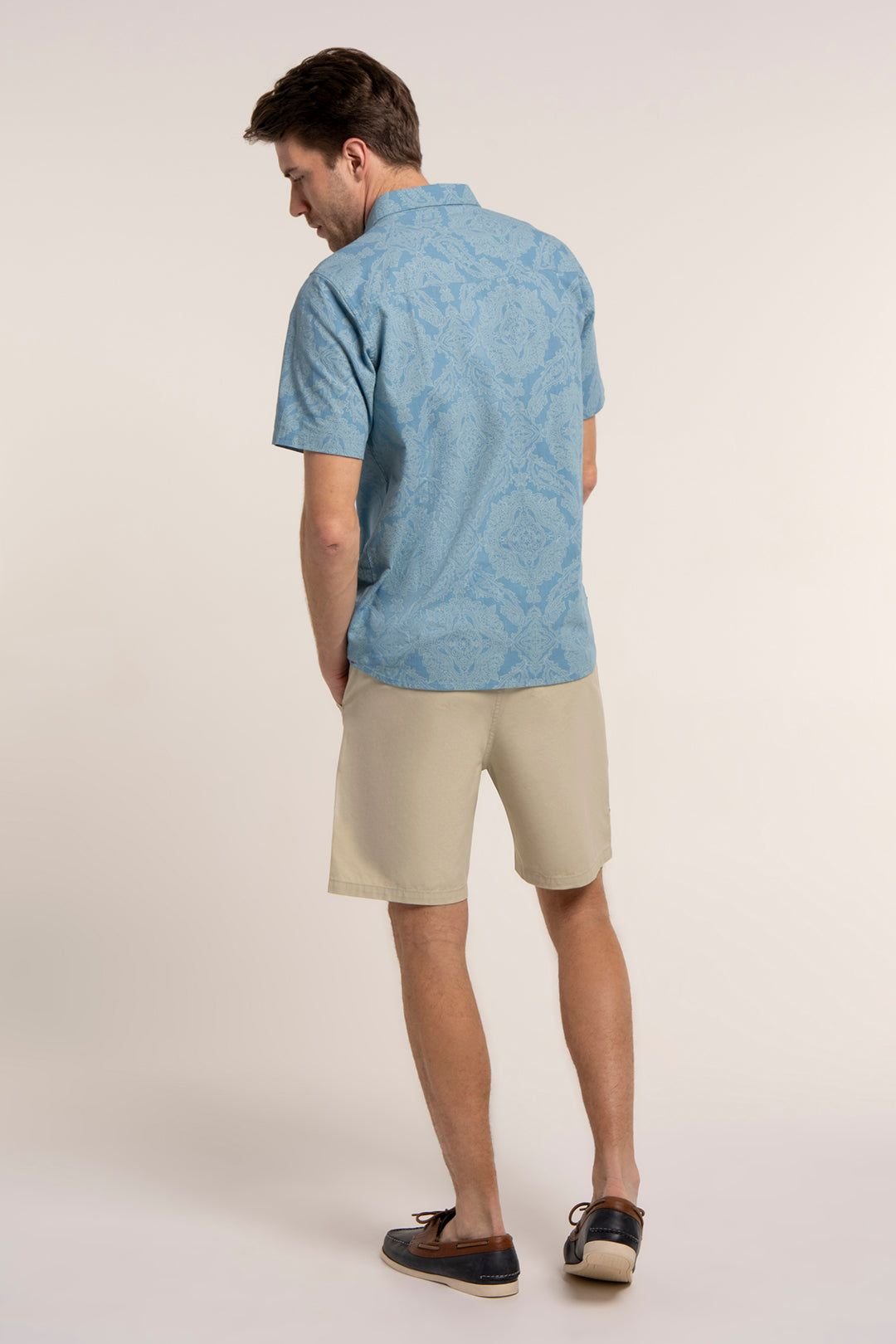 Brakeburn Brakeburn Men's NETLEY SHIRT in Blue - 2