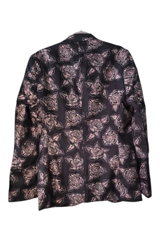 Bolongaro Trevor Black Floral Blazer