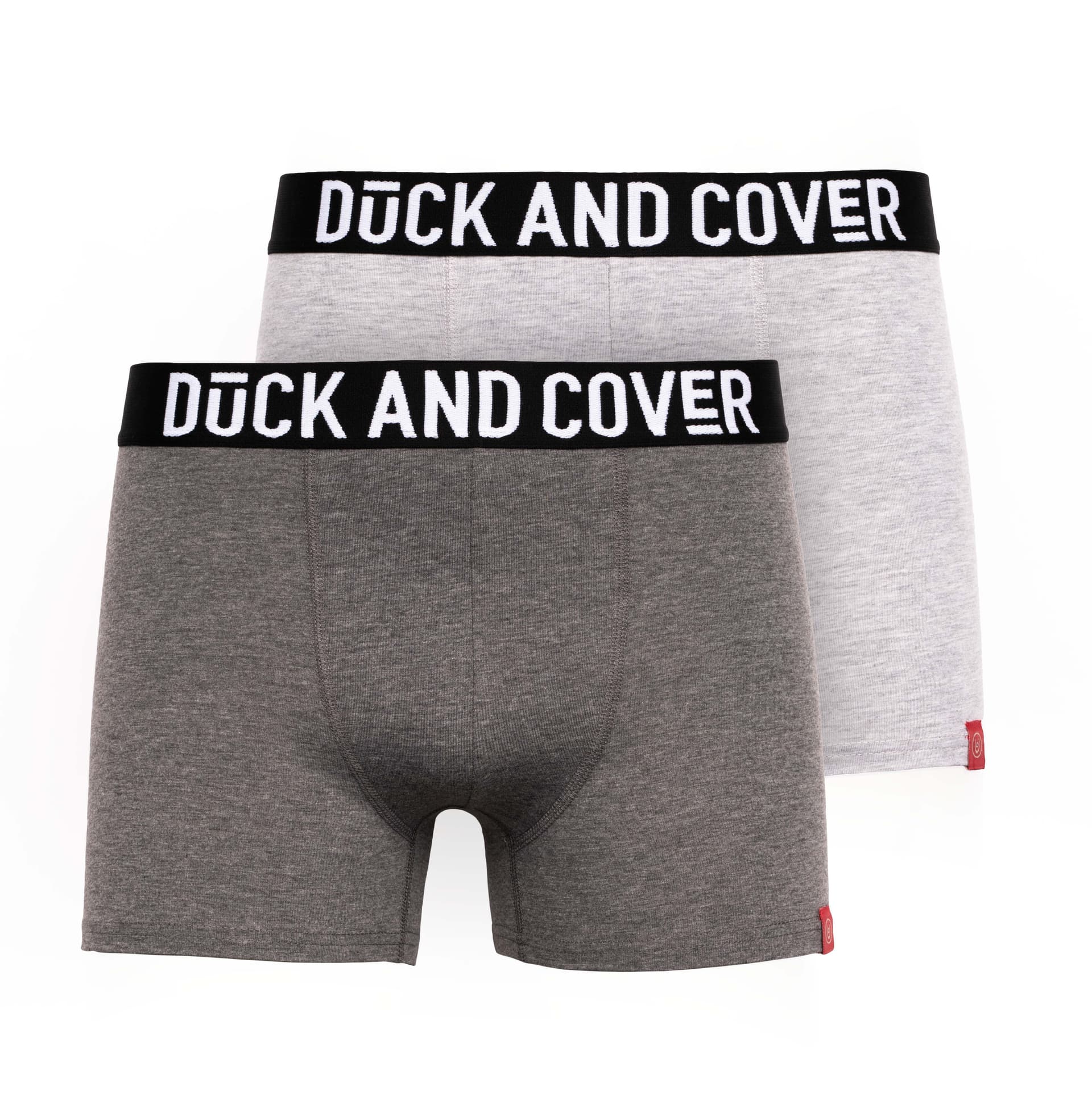 Duck&Cover Duck&Cover Men's Darton Boxers 2pk in Grey