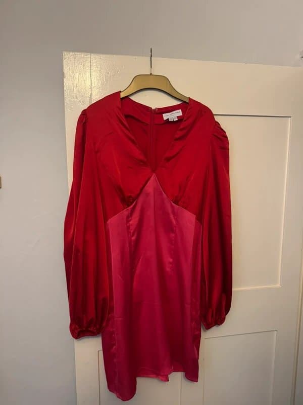 Never Fully Dressed Never fully dressed satin mini dress