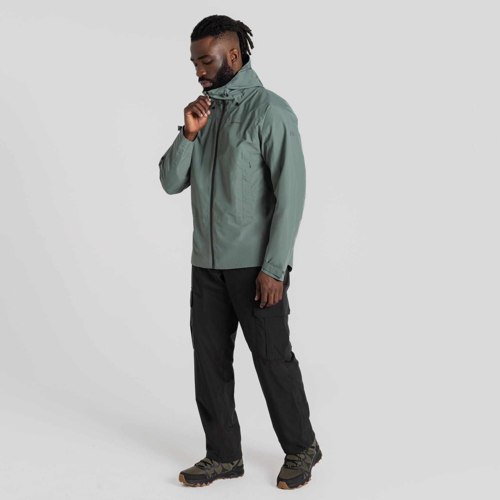 Craghoppers Craghoppers Men's Indus Waterproof Cargo Trouser in Black - 4