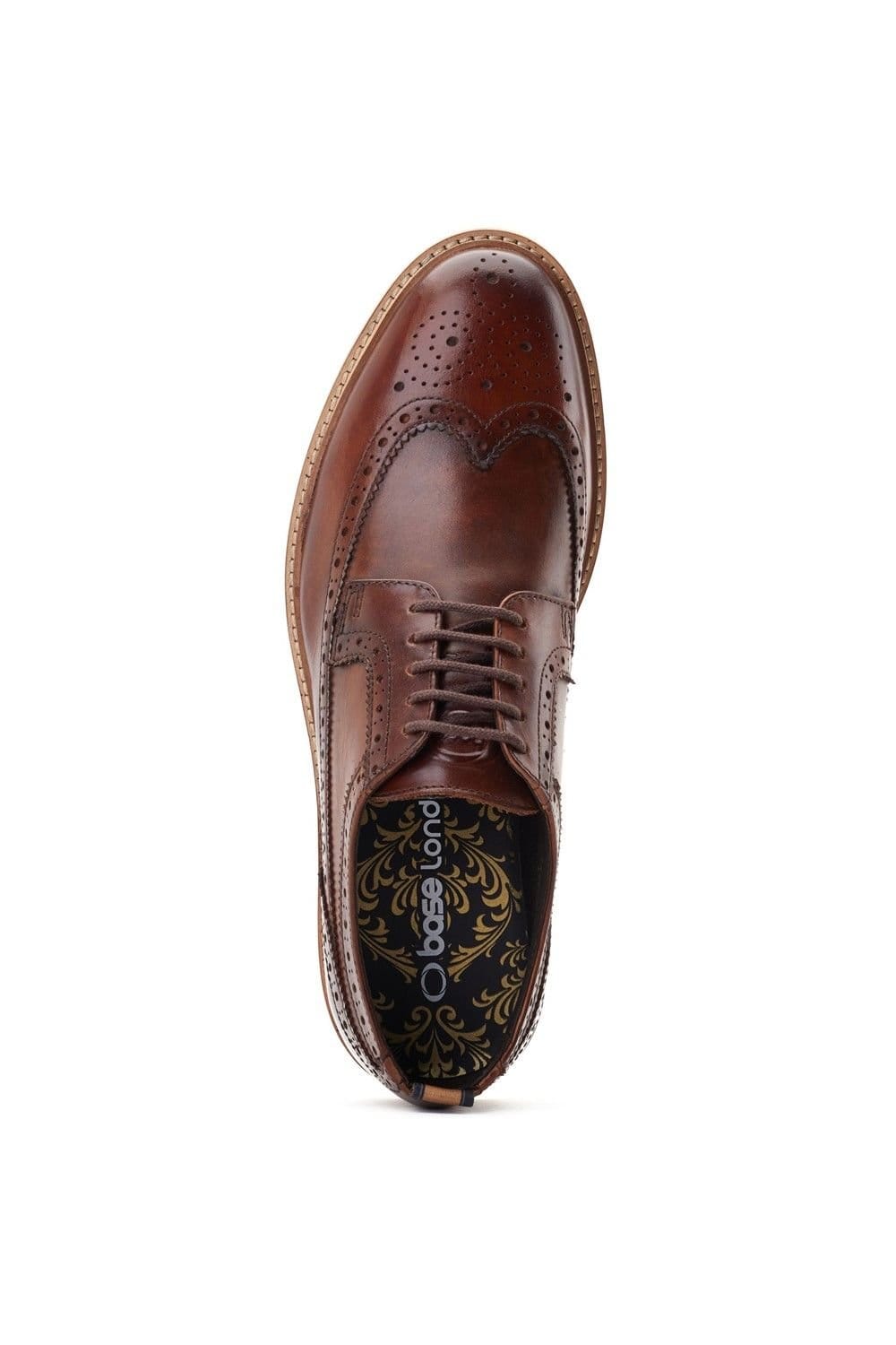 Base London Base London Men's Sully Brogue in Brown - 4