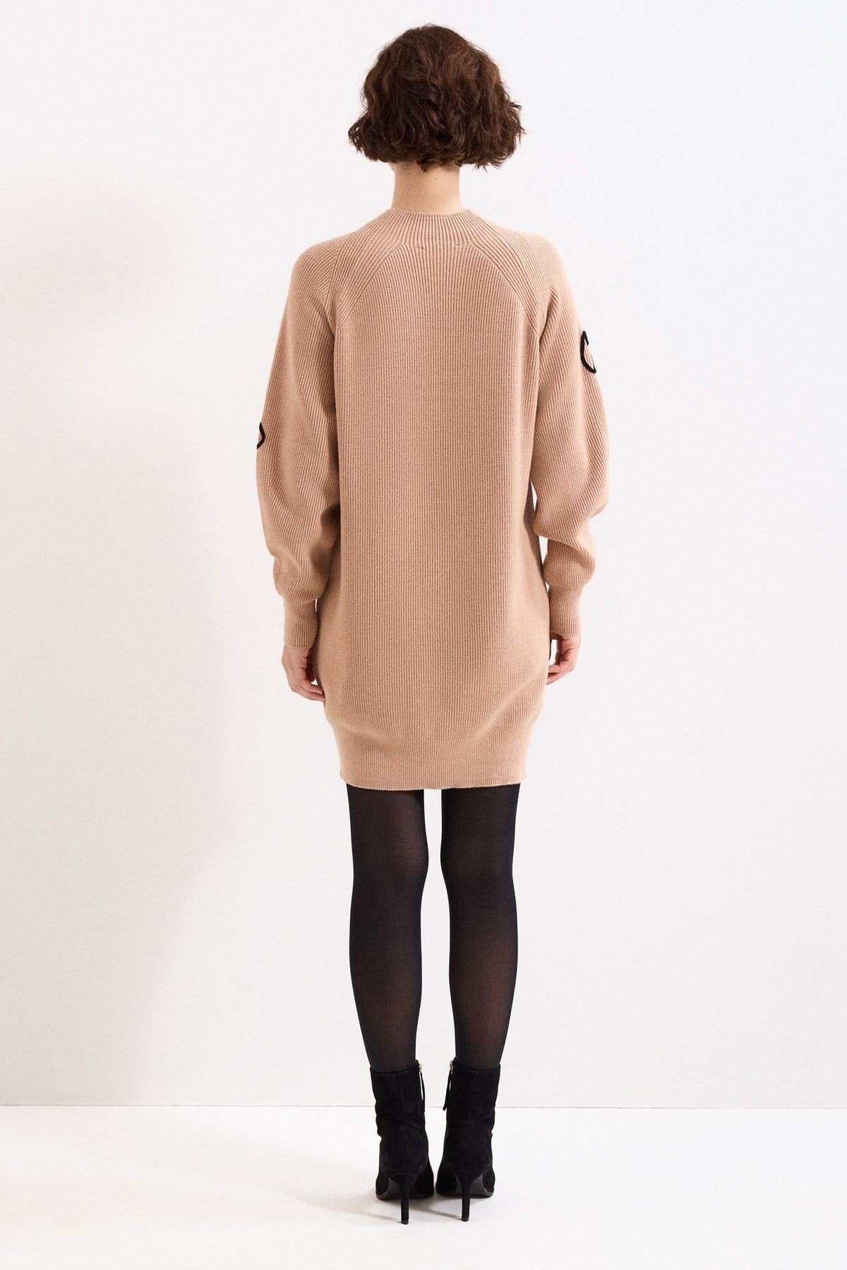 Phase Eight Phase Eight Women's Rosa Applique Jumper in Fawn - 4