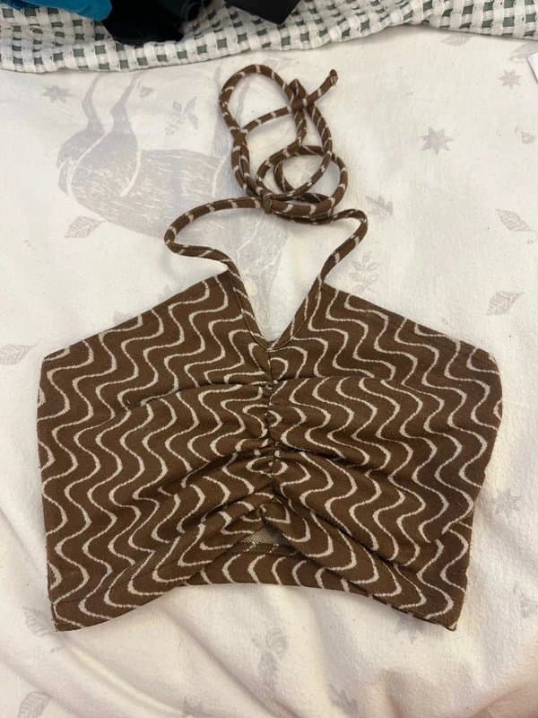 Bershka Pull and bear cropped summer top