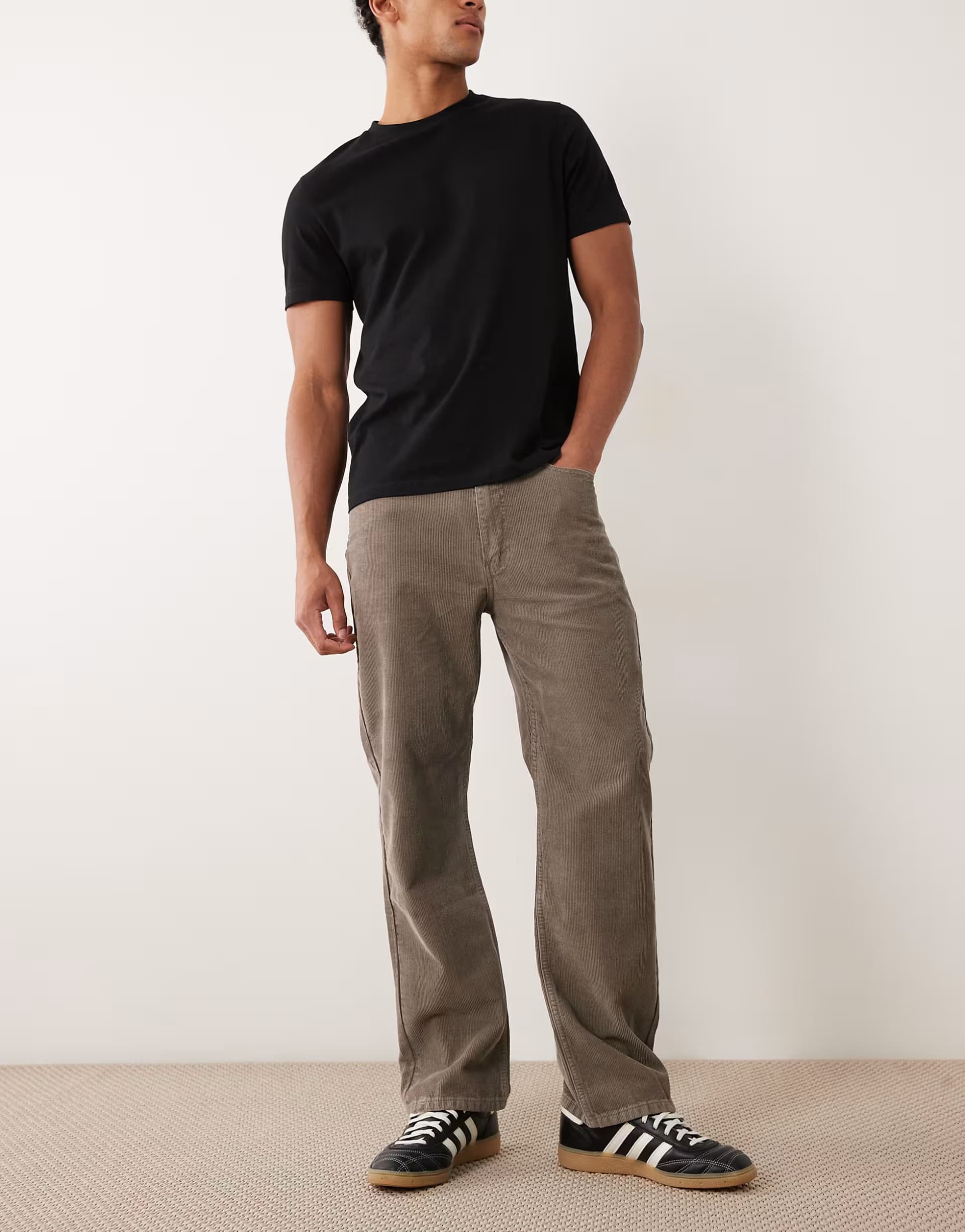 ASOS Levi's 565 loose straight trousers in light brown