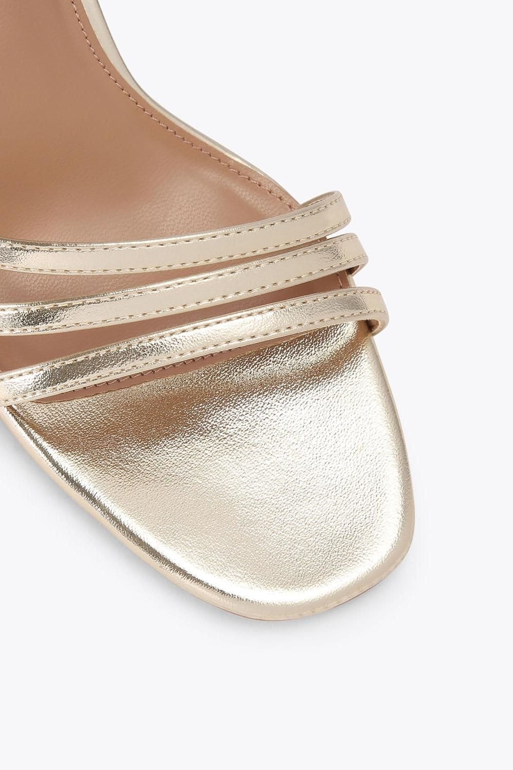 Carvela Carvela Women's 'Motto Block' Sandals in Gold - 4