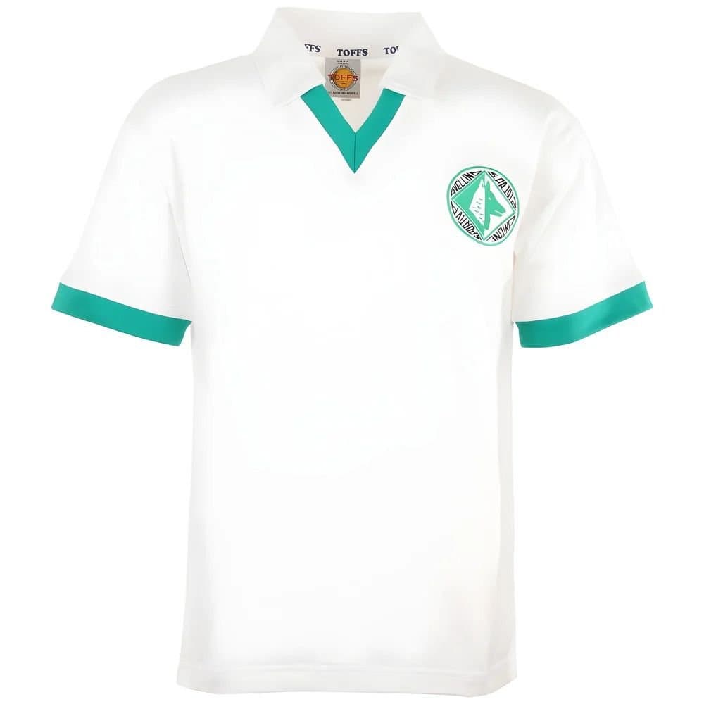 Avellino Avellino Men's Mens Retro 1950s Football Shirt in White