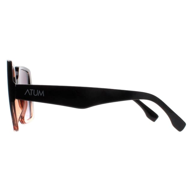 Atum Atum Women's Square Black Nude Gradient Smoke Grey Gradient Zouk - 3
