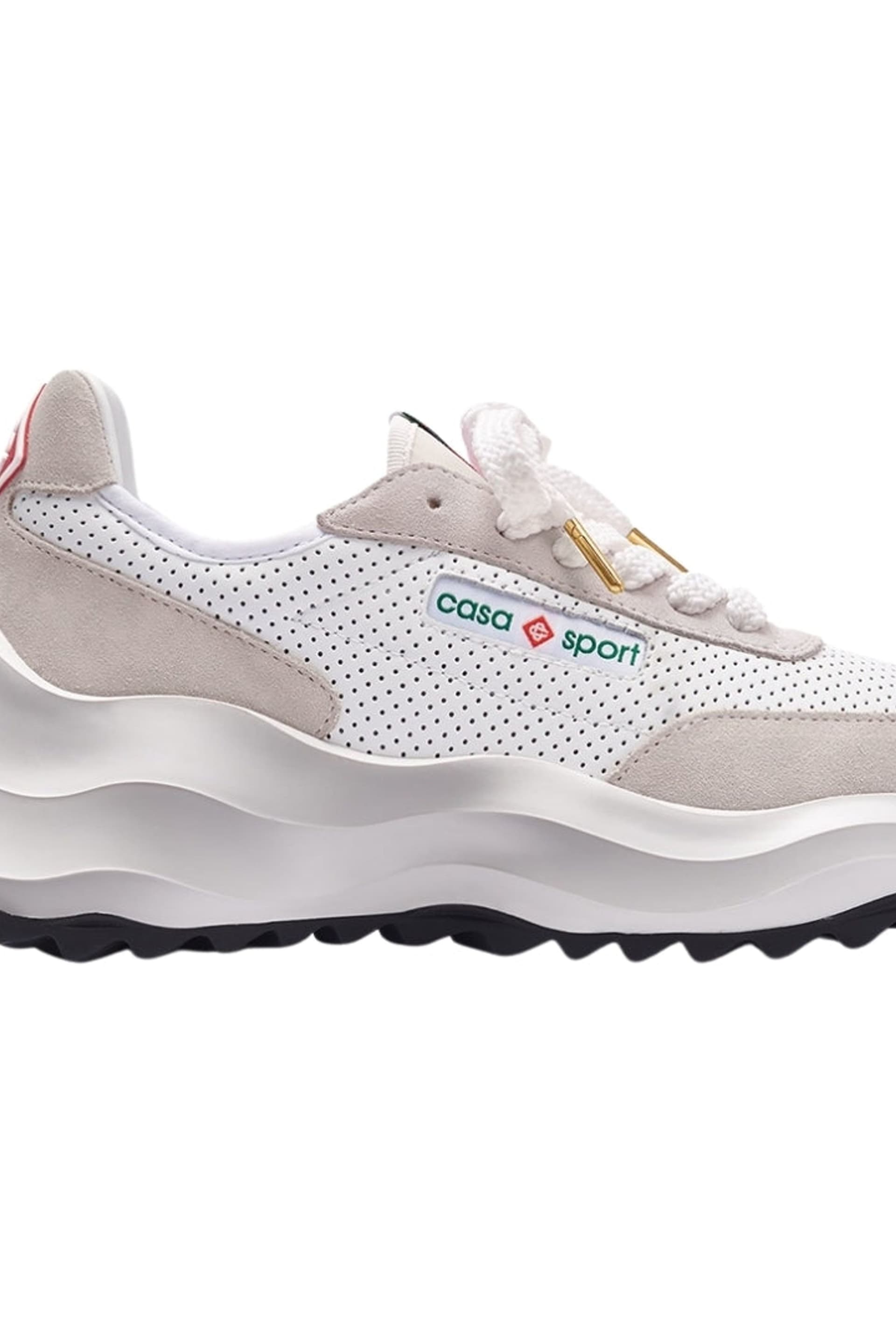 Casablanca Casablanca Men's Atlantis Sneaker Shoes in White