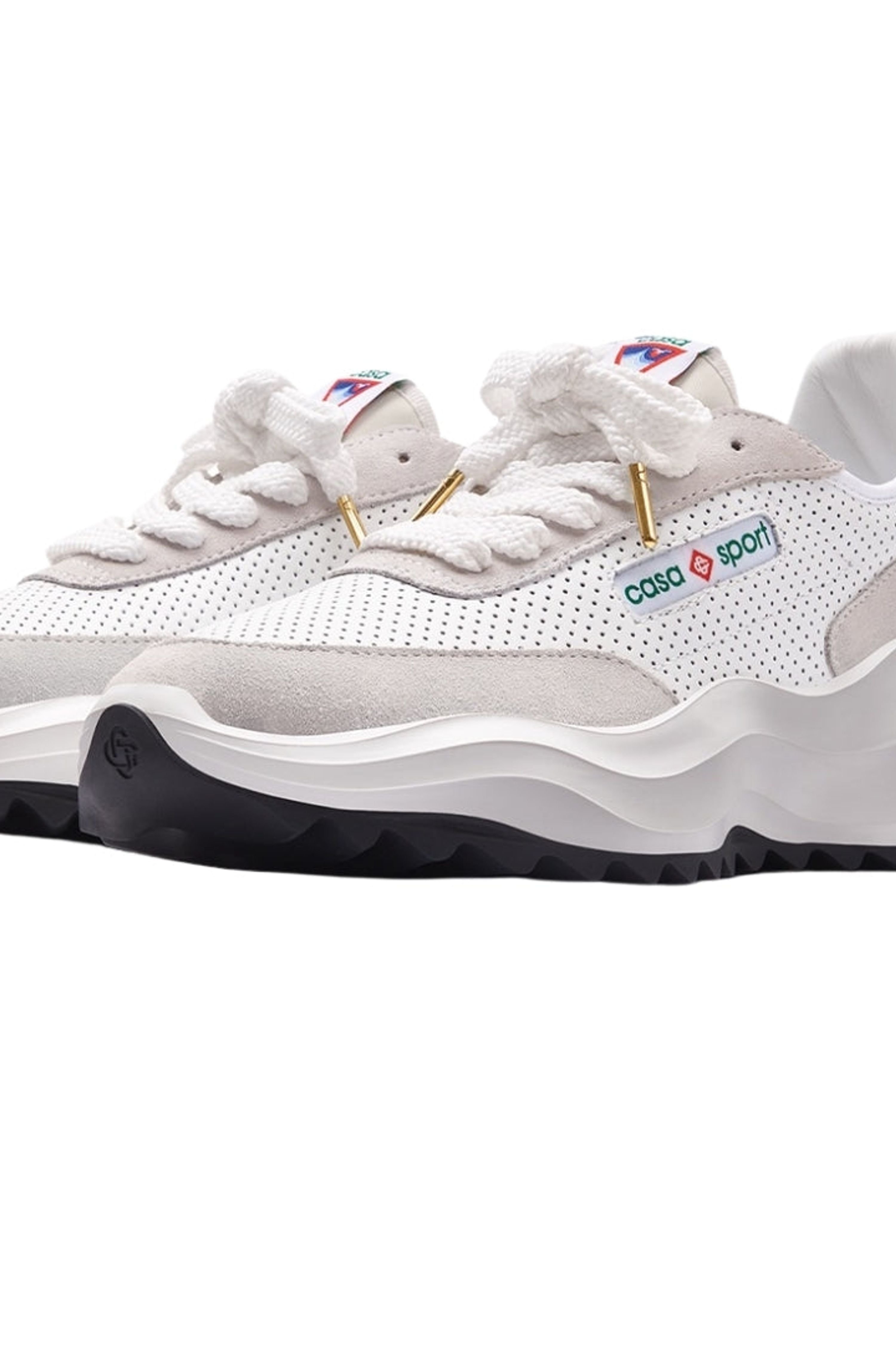 Casablanca Casablanca Men's Atlantis Sneaker Shoes in White - 2