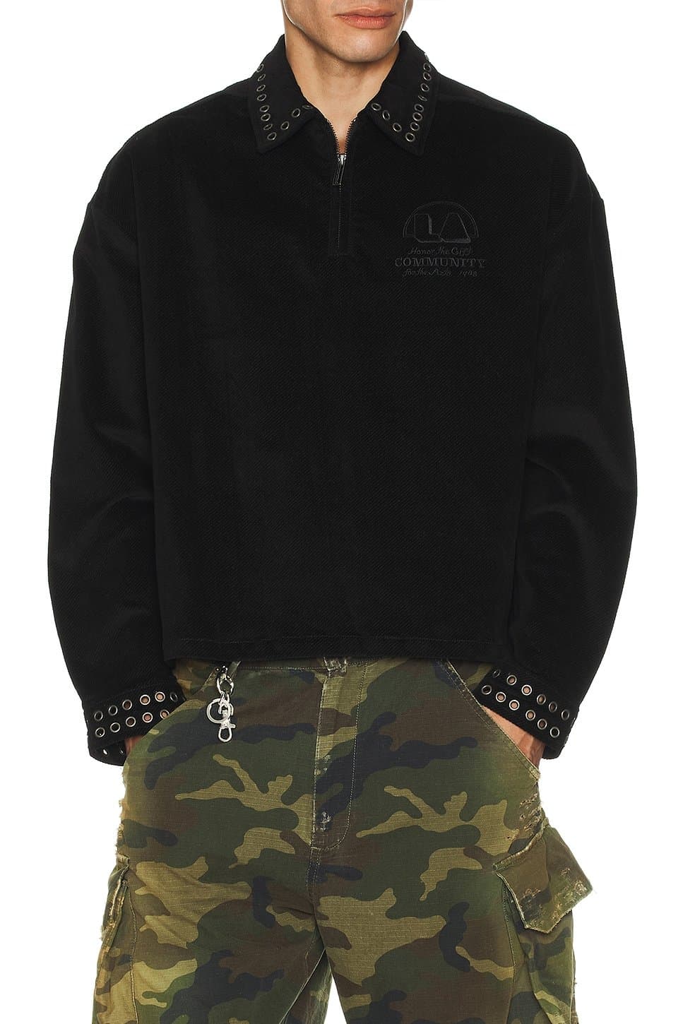 revolve Brushed 1/4 Zip Sweater