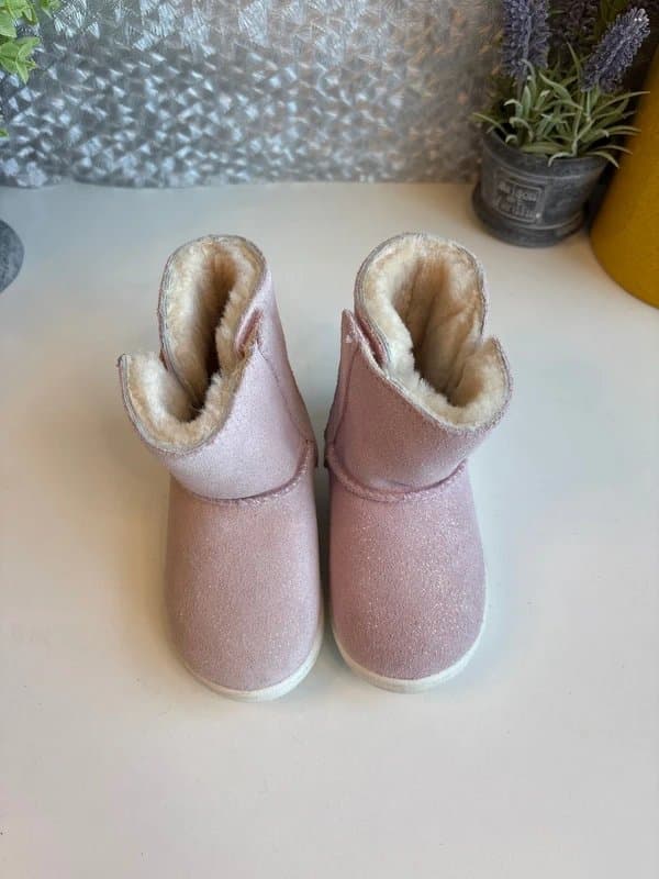 UGG UGG Keelan Sparkle Boots UK Size 5 - Pink