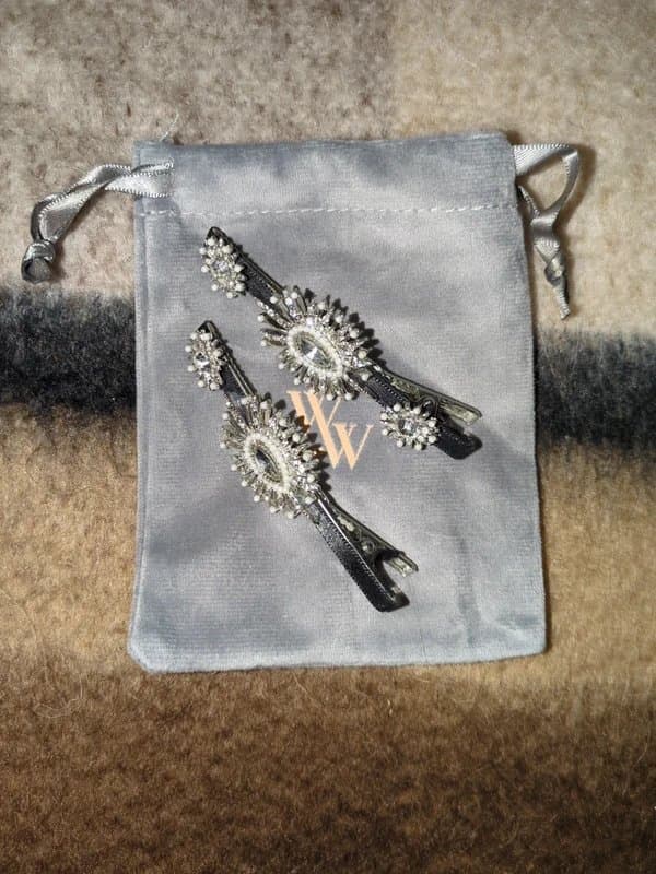 ASOS Asos Pearl embellished hair clips wedding hen party