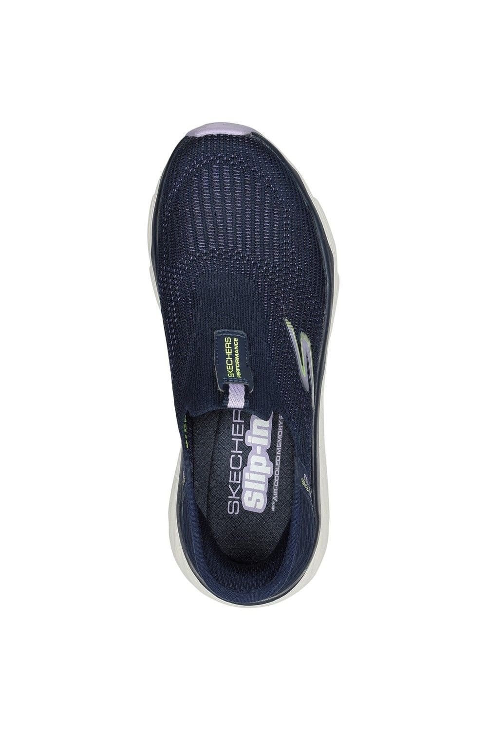 Skechers Skechers Women's Max Cushioning - Smooth Shoe in Navy - 4