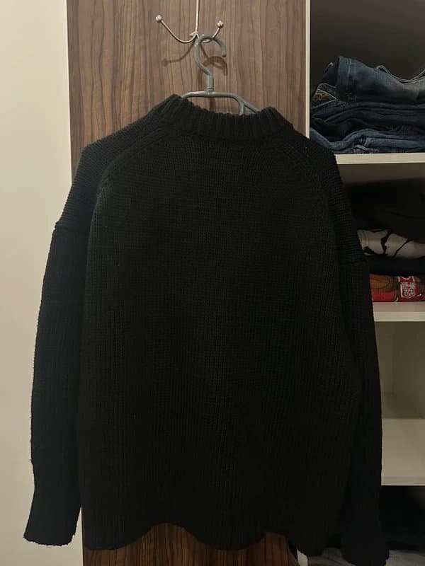 ASOS Design Black knitted jumper