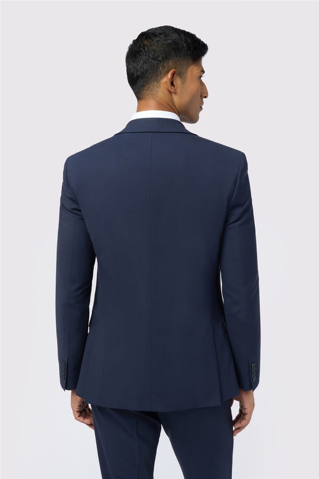 Ted Baker Ted Baker Men's Single Breasted Two Button Slim Fit Suit Jacket in Navy - 2
