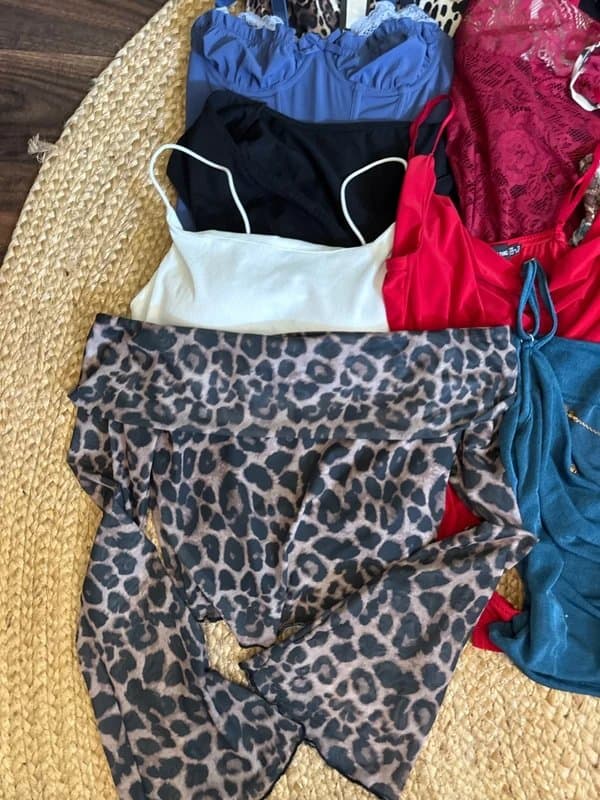 PrettyLittleThing Mega bundle of going out tops size xs to m